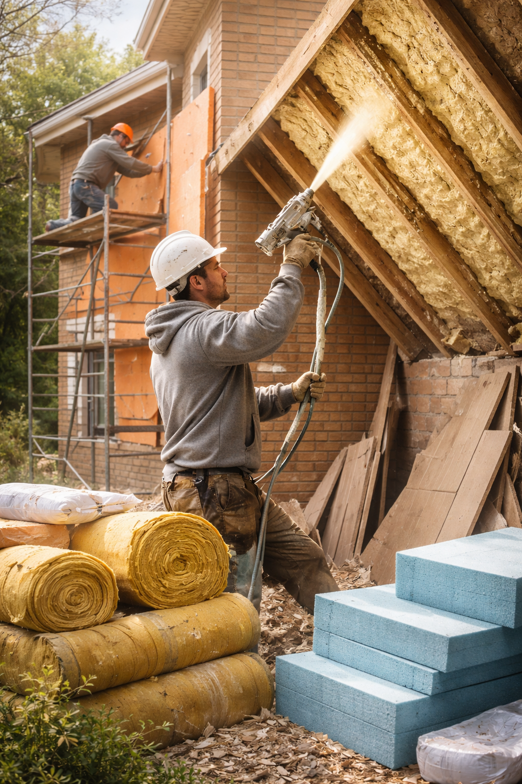 Утепление домов в Черняховске под ключ от 4402 руб/м2 | Профессионально — ТепломастерЧрх