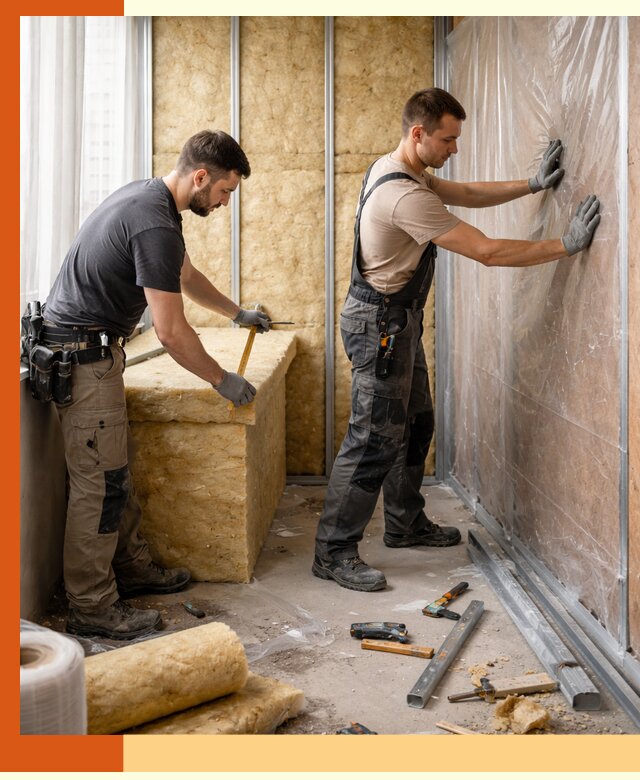 Профессиональное утепление лоджии в Черняховске эффективно и надежно