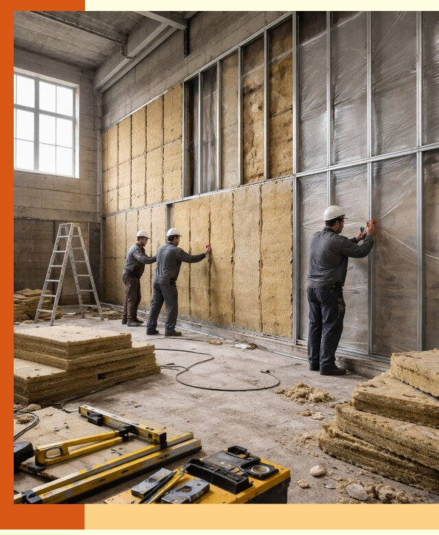 Утепление спортивного зала в Черняховске качественно и недорого