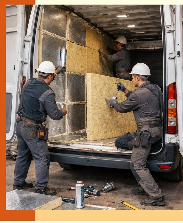 Утепление фургона-рефрижератора в Черняховске для сохранения температуры